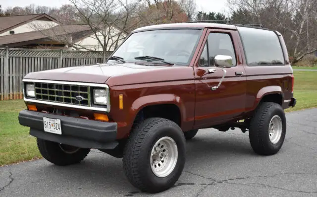 1988 Ford Bronco II Restored 4.0 L V-6 POWER 5-Speed