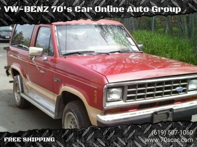 1988 Ford Bronco Base 2dr 4WD SUV
