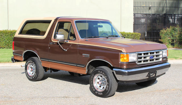 1988 Ford Bronco XLT, One Owner, 100% Rust Free