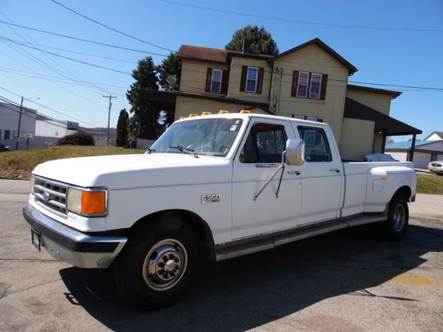 1988 Ford F-350 F350 SUPER DUTY SUPER CLEAN 4 DOOR LONG BED DUALLY