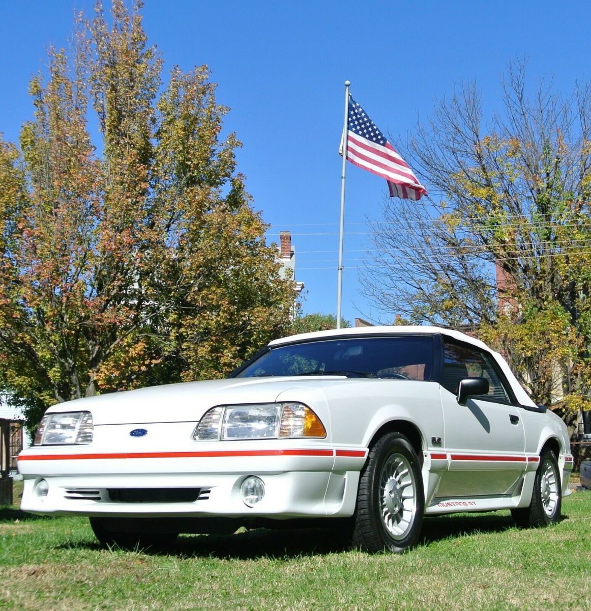 1988 Ford Mustang GT Convertible 1 Owner 7141 Actual Miles!!