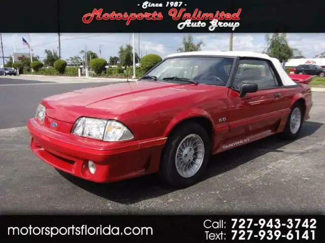 1988 Ford Mustang GT convertible