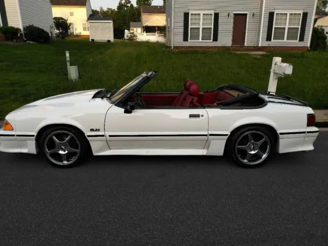 1988 Ford Mustang GT convertible modified