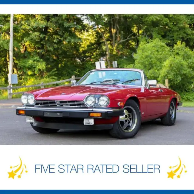 1988 Jaguar XJS V12 Super Low 21K miles CARFAX Convertible!