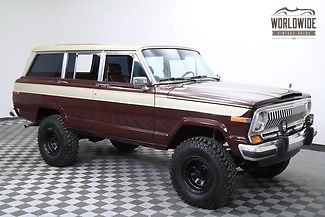 1988 Jeep Wagoneer RESTORED V8 AUTO 4 WHEEL DRIVE