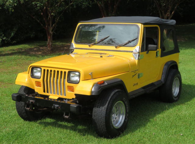 1988 Jeep Wrangler SPORT 6CYL - ONLY 68K MILES! SEE VIDEOS & PICS