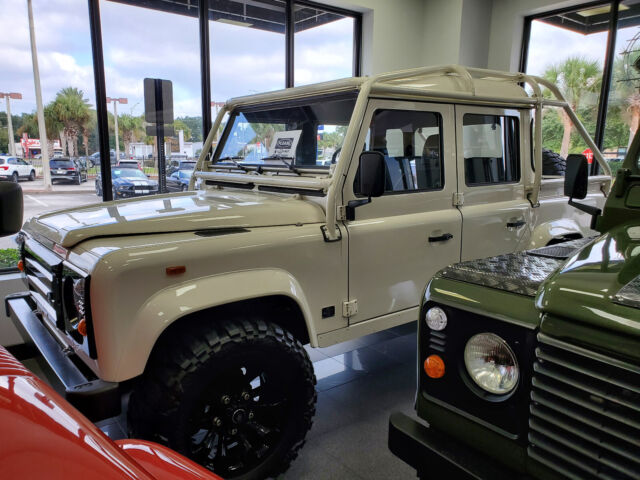 1988 Land Rover Defender White Conversion to double cab