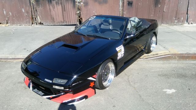 1988 Mazda RX-7 Black