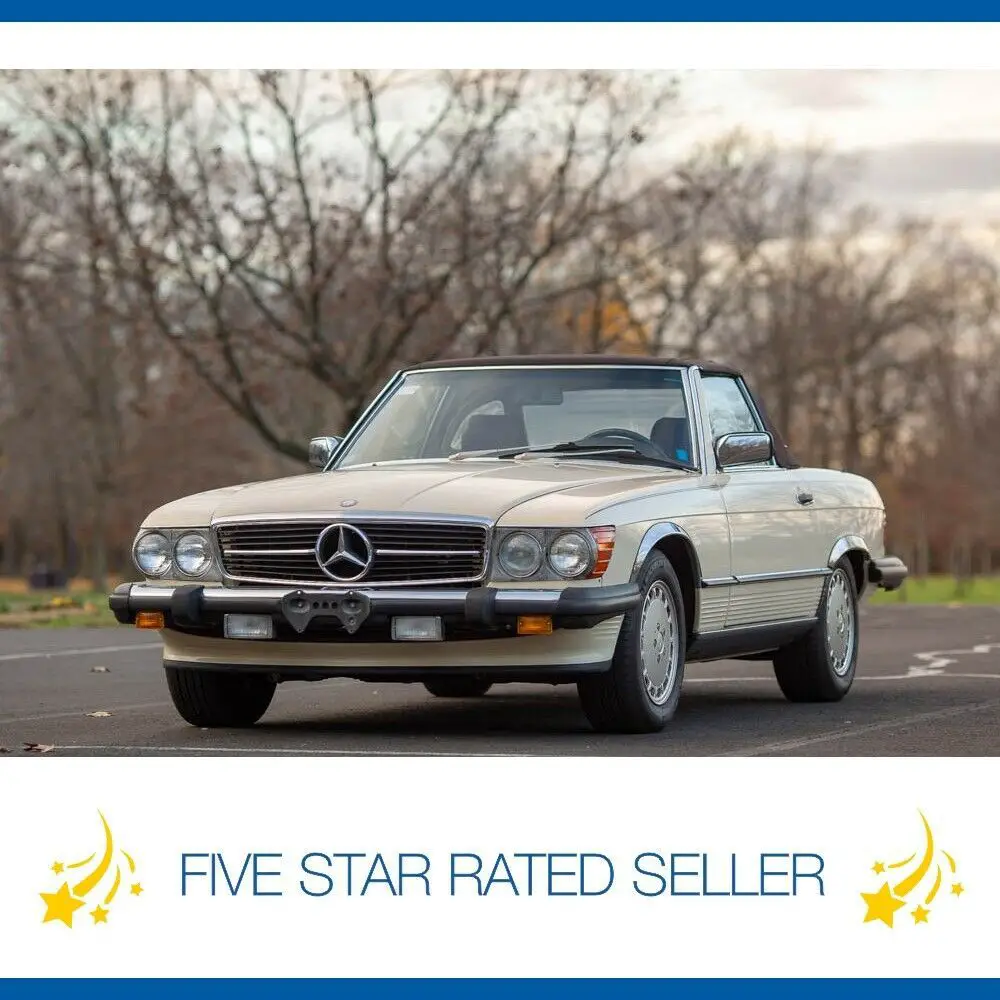 1988 Mercedes-Benz SL-Class 560SL Convertible Hard Soft Top Low 49K SERVICED CARFAX!