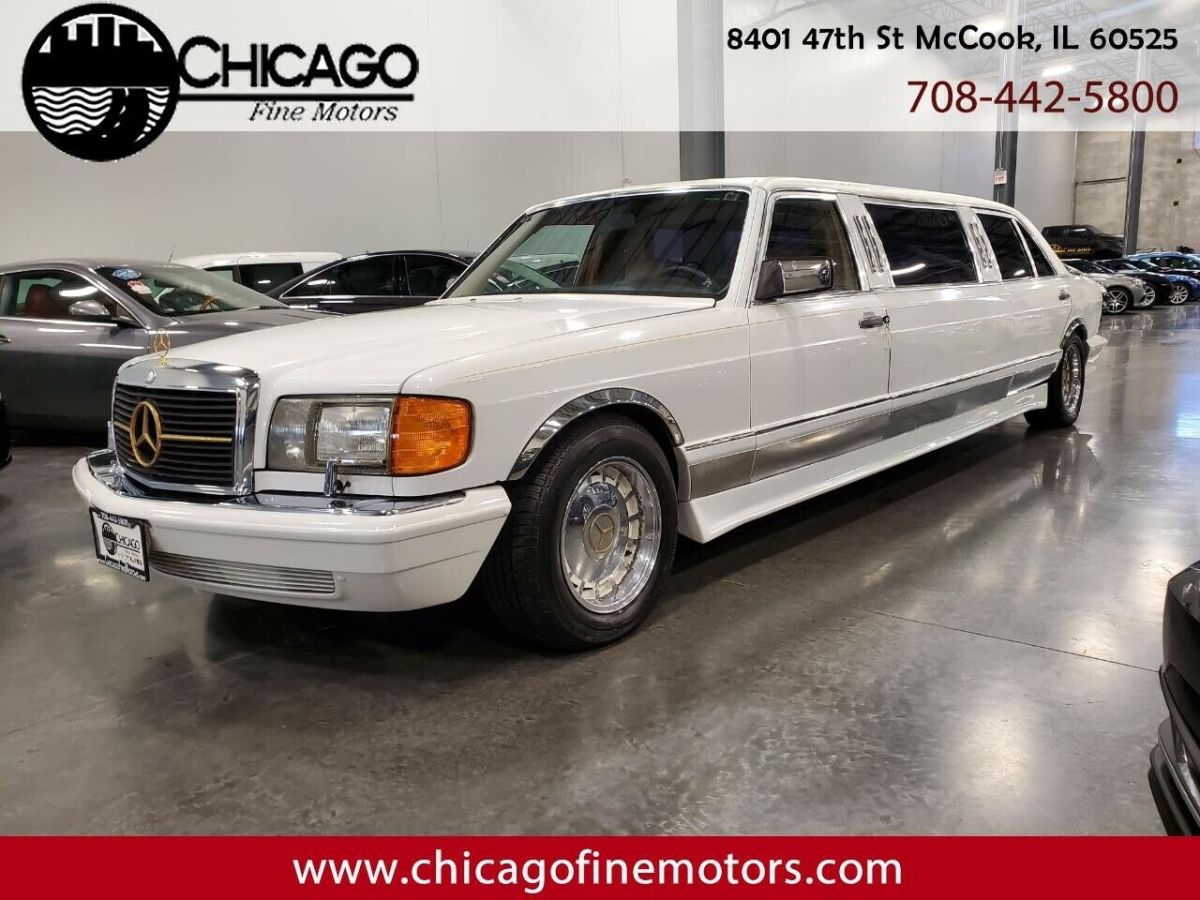 1988 Mercedes-Benz 400-Series SEL Limousine! ONE OF A KIND LIMO! Collector Car!