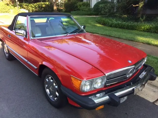 1988 Mercedes-Benz 500-Series Base Convertible 2-Door