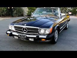 1980 Mercedes-Benz 500-Series SL Roadster w/hard top