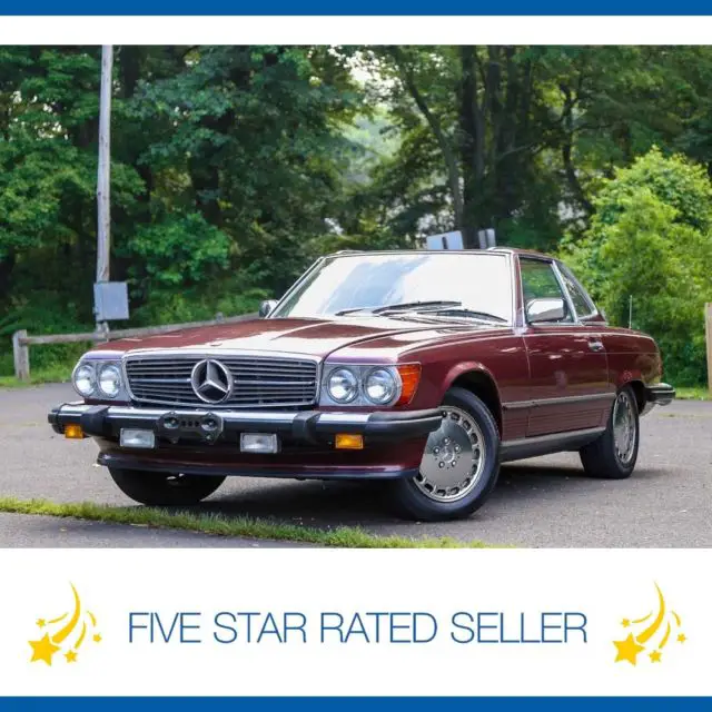 1988 Mercedes-Benz SL-Class 560 SL Soft Hard Top Fully Serviced California Carfax