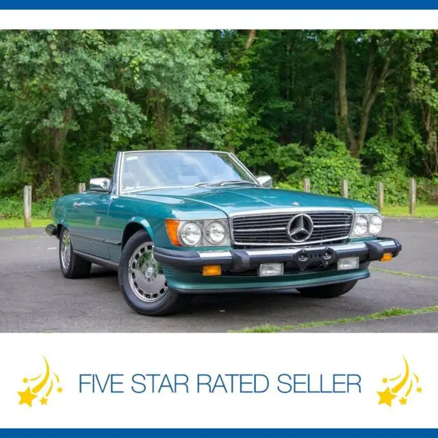 1988 Mercedes-Benz SL-Class SL560 New Soft Hard top California R107 CARFAX