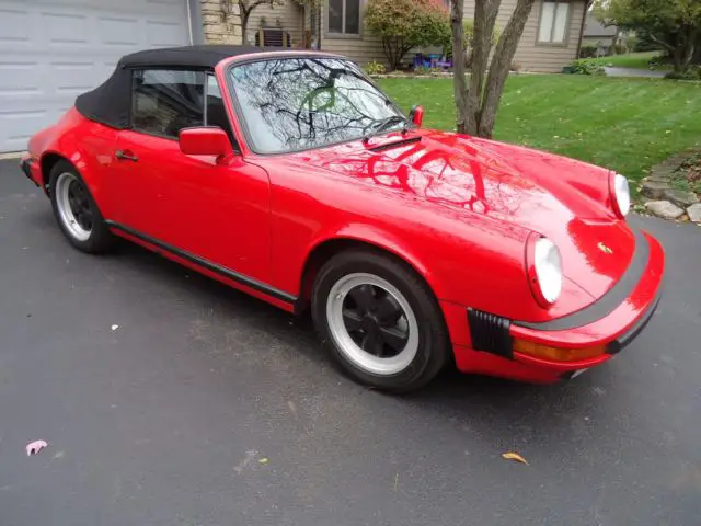 1988 Porsche 911 Carrera Cabriolet