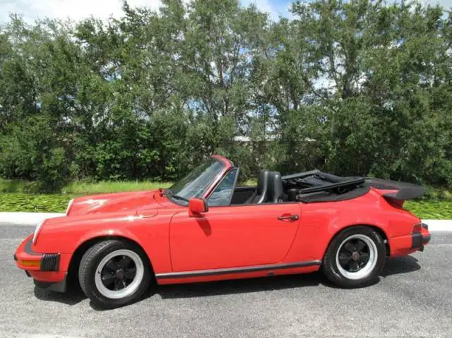 1988 Porsche 911 Carrera Convertible 2-Door