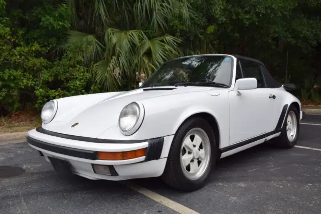 1988 Porsche 911 Carrera Convertible 2-Door