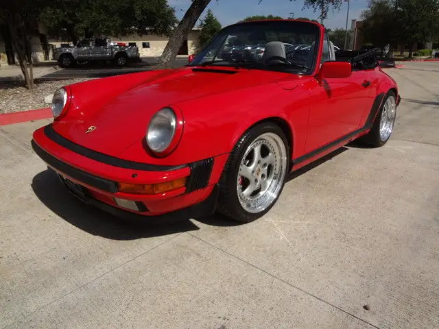 1988 Porsche 911 Carrera Convertible 2-Door