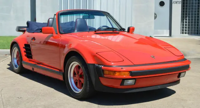 1988 Porsche 911 Turbo Cabriolet Slant Nose