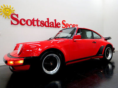 1988 Porsche 911 GUARDS RED on BLACK LTHR w 29K MILES... MUSEUM QUA