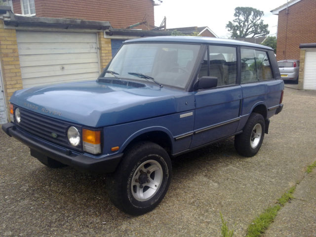 1988 Land Rover Range Rover 2-Door Classic turbo diesel all manual Coupe