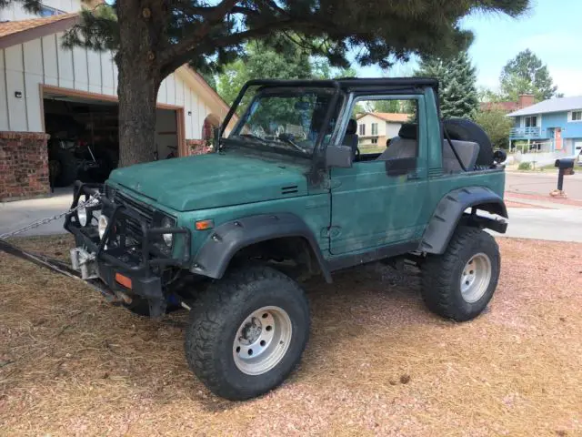 1988 Suzuki Samurai winch