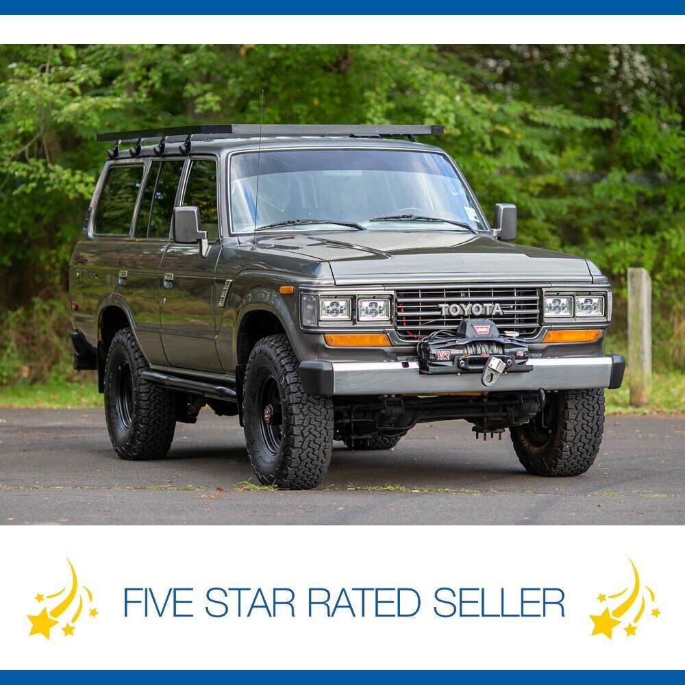 1988 Toyota Land Cruiser 1 Owner Winch FJ60 4x4 Lift Locks No rust!