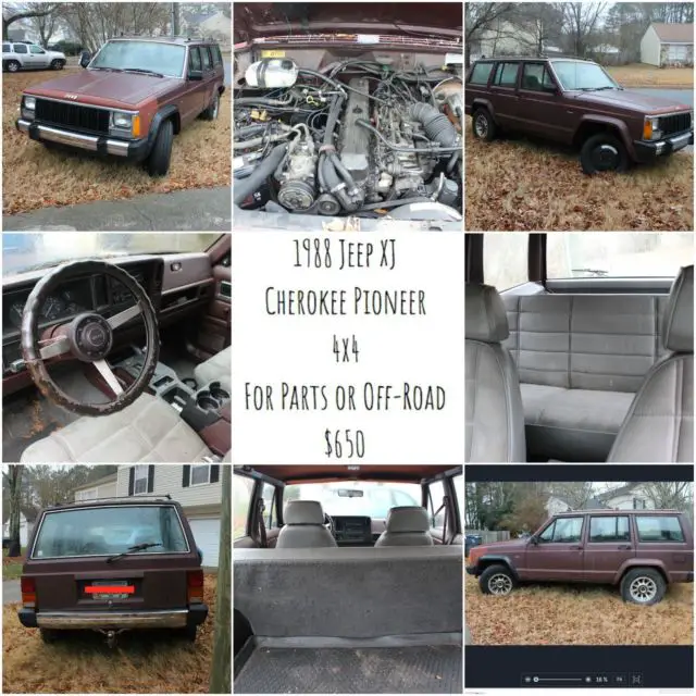 1988 Jeep Cherokee Cherokee Pioneer