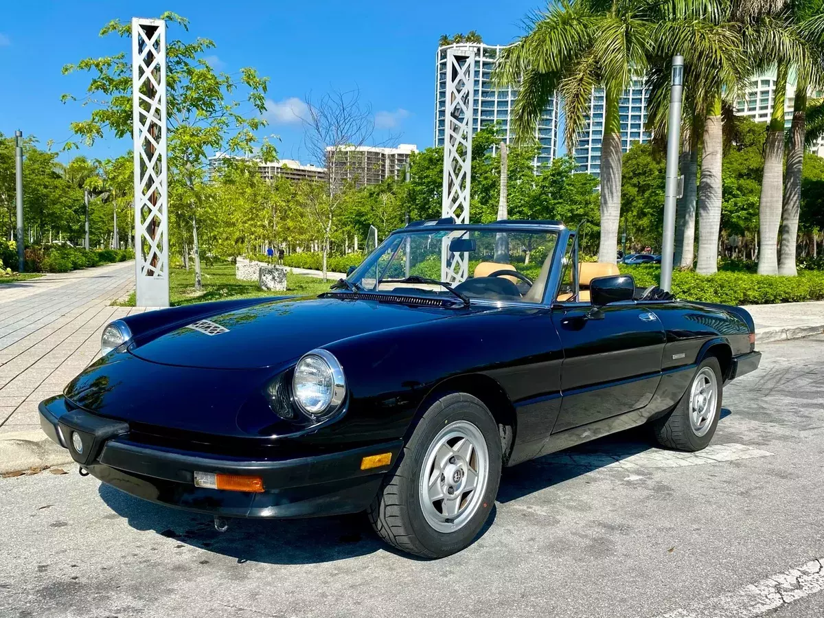 1989 Alfa Romeo Spider VELOCE