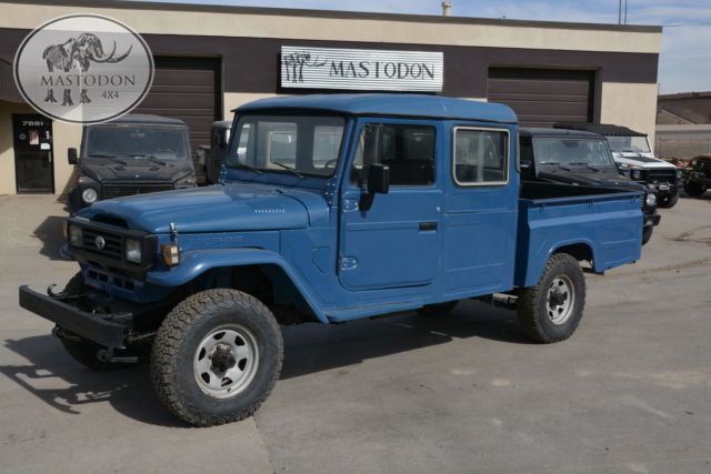 1989 Toyota Land Cruiser 4x4 TRUCK FJ45 FJ40 CREW CAB