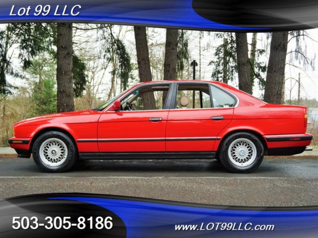 1989 BMW 5-Series 535i 1 OWNER Leather Roof Laoded Mint Condition