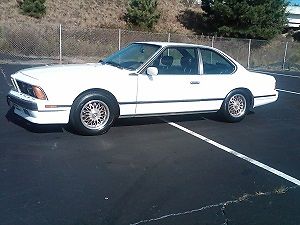 1989 BMW 6-Series Base Coupe 2-Door