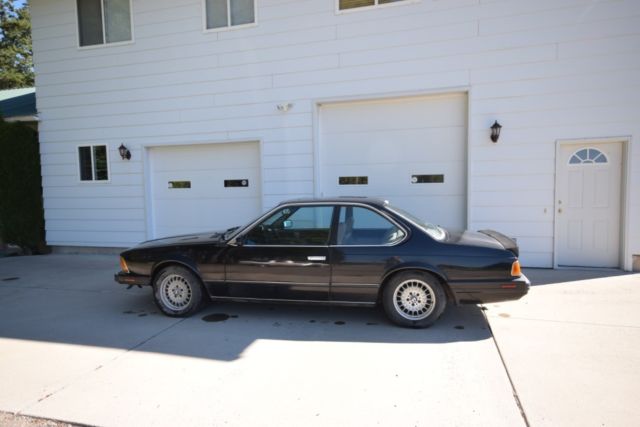 1989 BMW 6-Series Base Coupe 2-Door