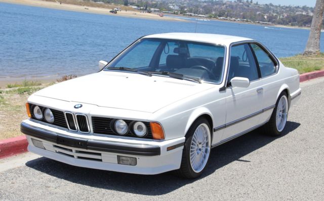 1989 BMW 6-Series Base Coupe 2-Door