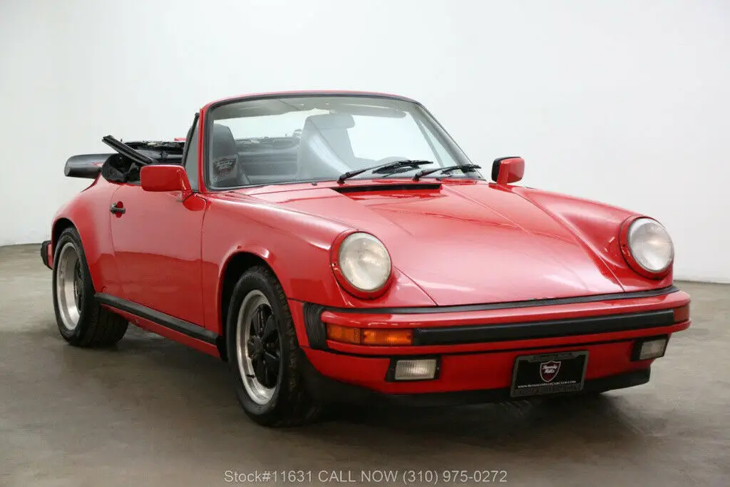 1989 Porsche Carrera Cabriolet