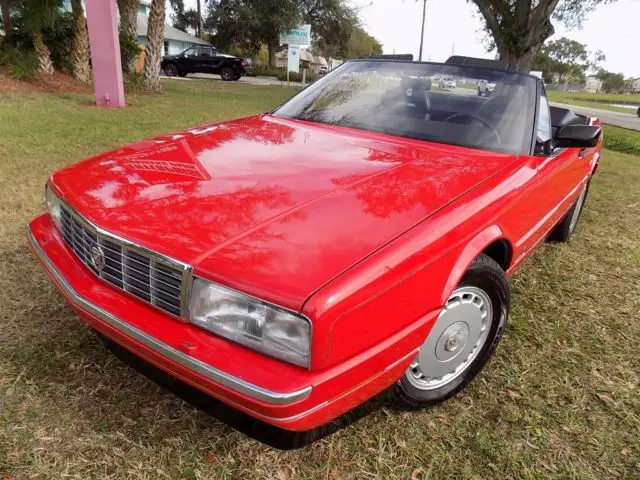 1989 Cadillac Allante LOW MILES - 0 ACCIDENTS - FACTORY HARDTOP!