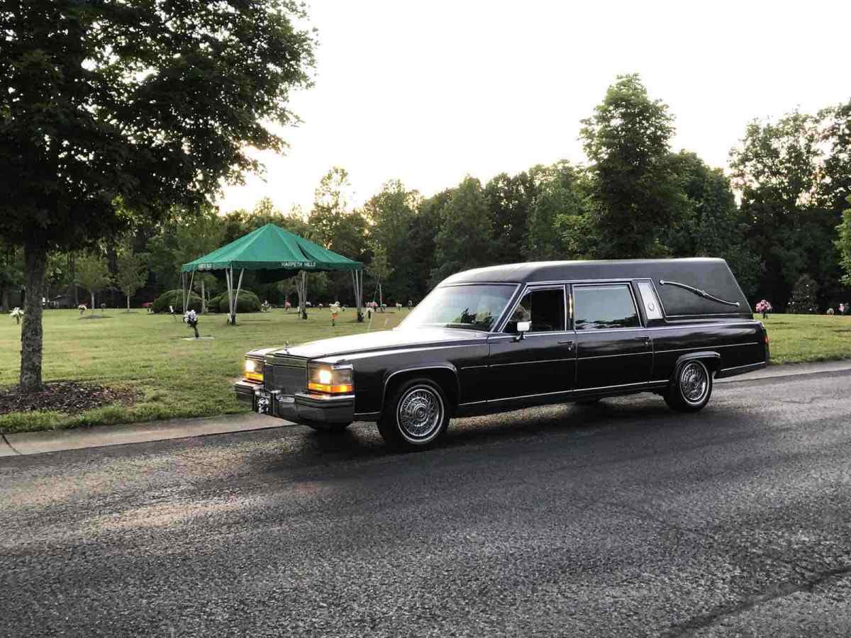 1989 Cadillac Brougham Hearse