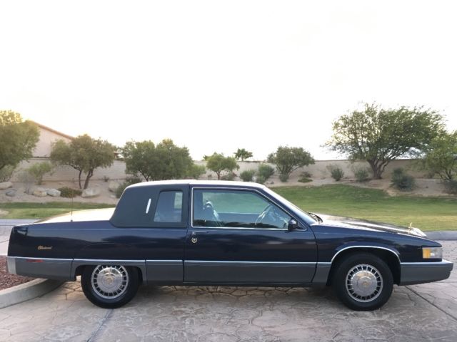 1989 Cadillac Fleetwood Coupe 61K Original Miles Gold Key Edition