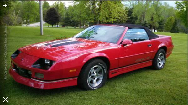 1989 Chevrolet Camaro IROC CONVERTIBLE