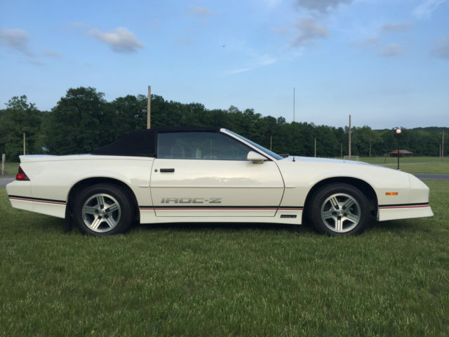 1989 Chevrolet Camaro Convertible