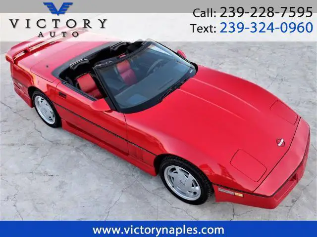 1989 Chevrolet Corvette Convertible