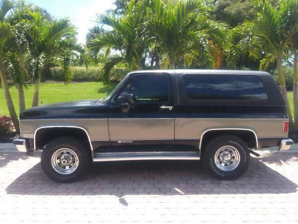 1989 Chevrolet K5 Blazer