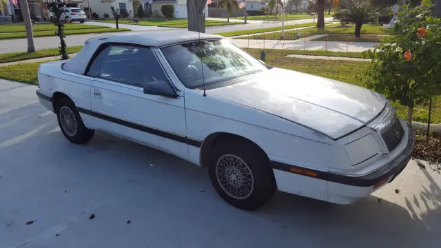 1989 Chrysler LeBaron Premium Convertible 2-Door