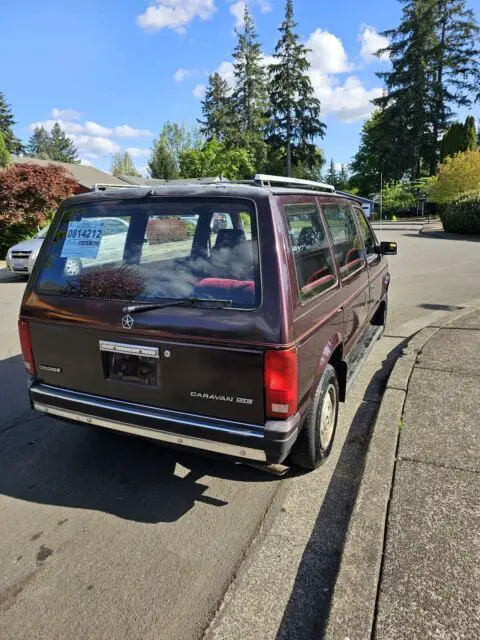 1989 Dodge Caravan SE