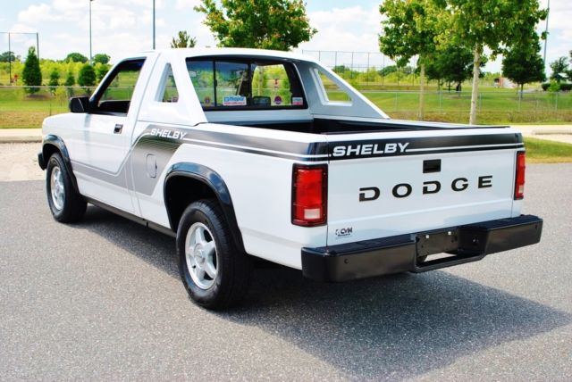 1989 Dodge Dakota Shelby Edition Only 25,307 Actual Miles Show Truck