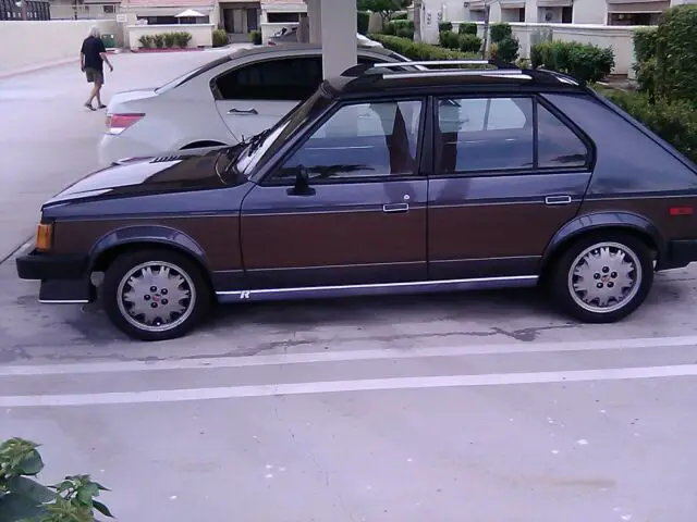 1989 Dodge Omni America Vinyl/Cloth