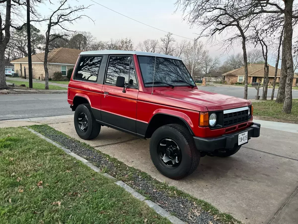 1989 Dodge Raider SUV Red for sale