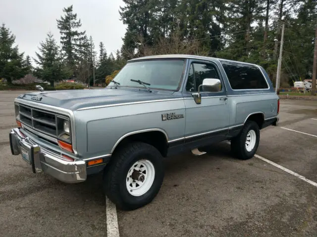 1989 Dodge Ramcharger LE