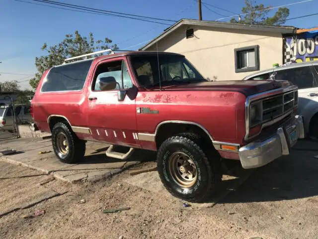 1989 Dodge Ramcharger