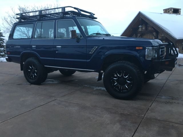 1989 Toyota Land Cruiser Black